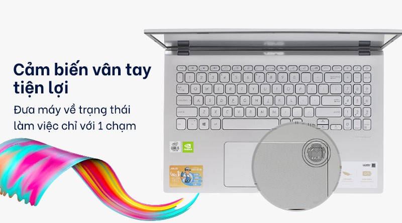 Laptop Asus VivoBook X509JP i5 1035G1/8GB/512GB/2GB MX330/Win10 (EJ023T)