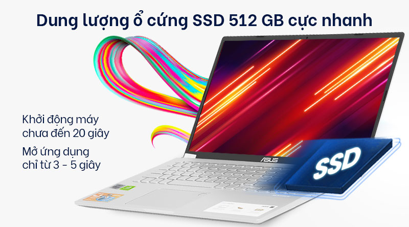 Asus VivoBook X509JP i5 1035G1 (EJ023T) - SSD