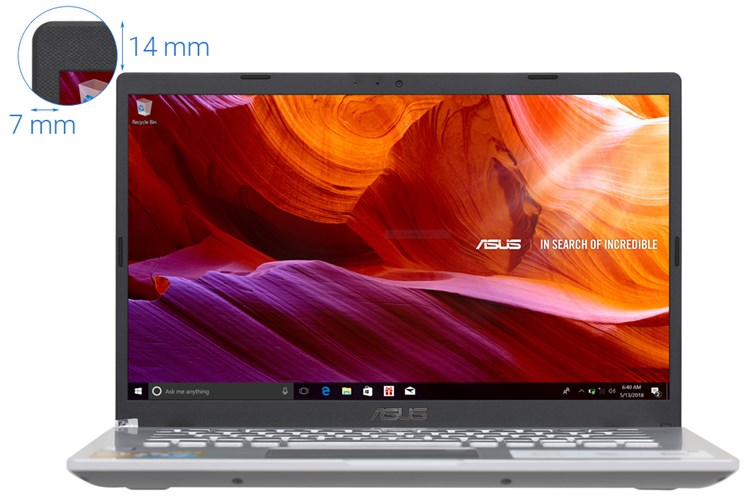 Laptop Asus VivoBook X409FA i3 8145U/4GB/256GB/Win10 (EK468T) Màu Bạc