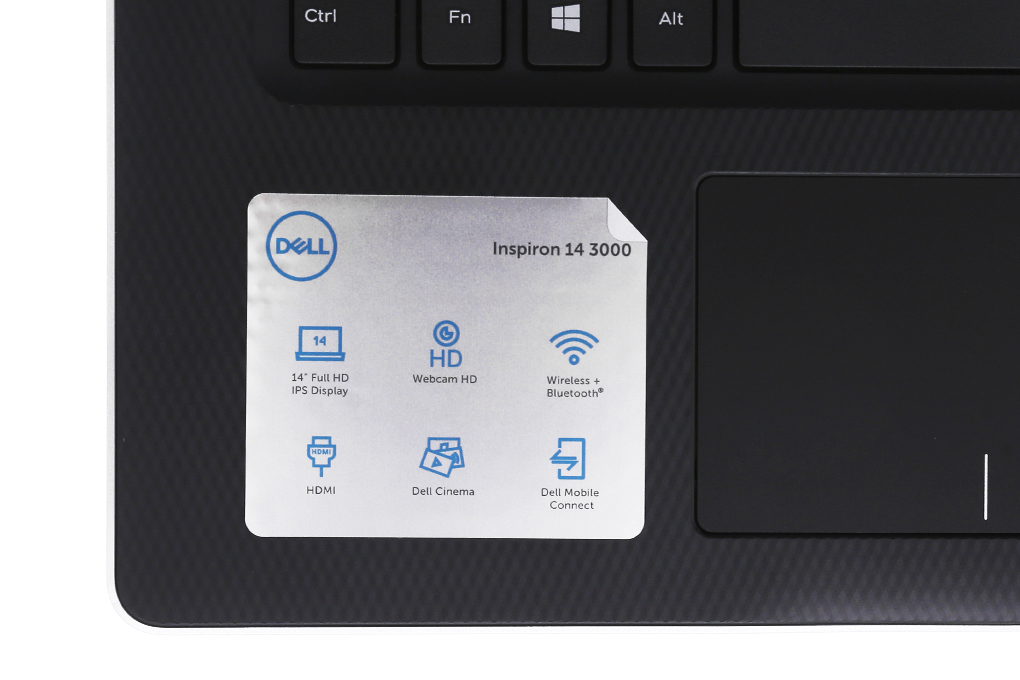 Laptop Dell Inspiron 3493 i5 1035G1/8GB/256GB/Win10 (N4I5122WA) Màu Bạc