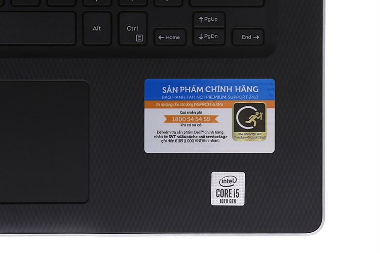 Laptop Dell Inspiron 3493 i5 1035G1/8GB/256GB/Win10 (N4I5122WA) Màu Bạc