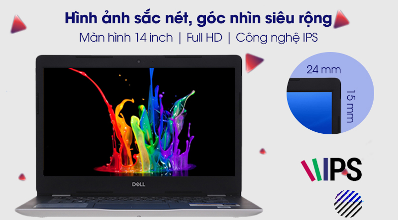 Laptop Dell Inspiron 3493 i7 1065G7/8GB/512GB/2GB MX230/Win10 (N4I7131W)