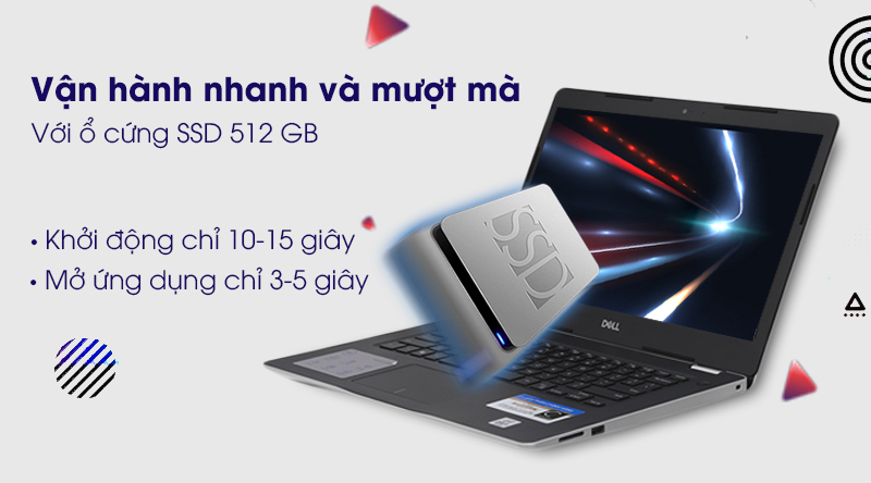 Laptop Dell Inspiron 3493 i7 1065G7/8GB/512GB/2GB MX230/Win10 (N4I7131W)