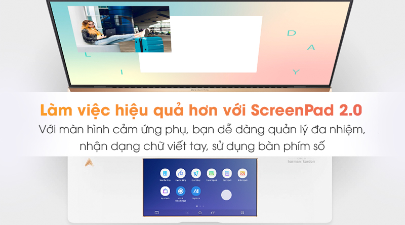 Laptop Asus ZenBook Edition 30 UX334FL i5 8265U/8GB/512GB/2GB MX250/Túi/Chuột/Win10 (A4053T)