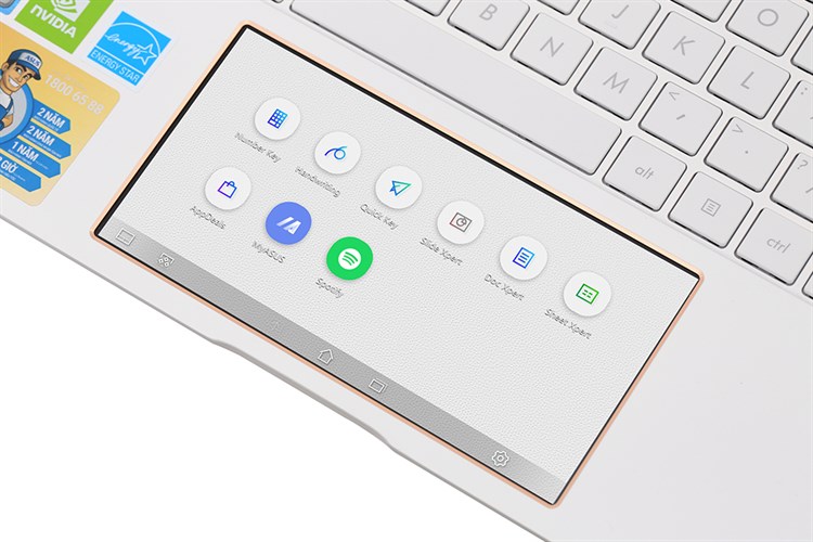 Laptop Asus ZenBook Edition 30 UX334FL i5 8265U/8GB/512GB/2GB MX250/Túi/Chuột/Win10 (A4053T) Màu Trắng