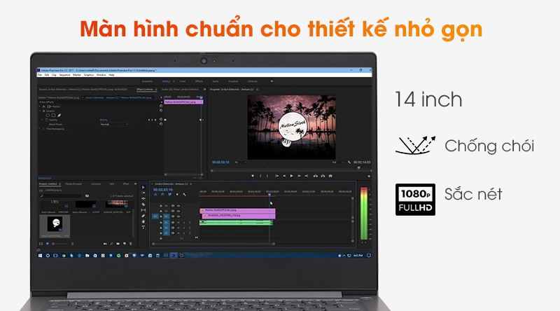 Laptop Lenovo IdeaPad Slim 3 14IIL05 i7 1065G7/8GB/512GB/Win10 (81WD0040VN)