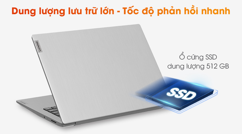 Laptop Lenovo IdeaPad Slim 3 14IIL05 i7 1065G7/8GB/512GB/Win10 (81WD0040VN)