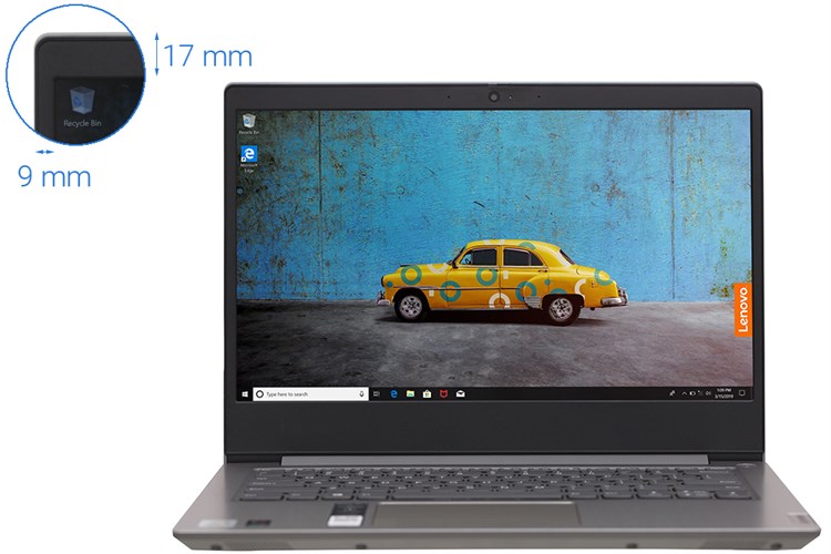 Laptop Lenovo IdeaPad Slim 3 14IIL05 i7 1065G7/8GB/512GB/Win10 (81WD0040VN) Màu Xám
