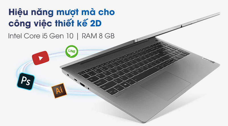 Laptop Lenovo IdeaPad Slim 5 15IIL05 i5/1035G1/8GB/512GB/2GB MX330/Win10 (81YK004UVN)