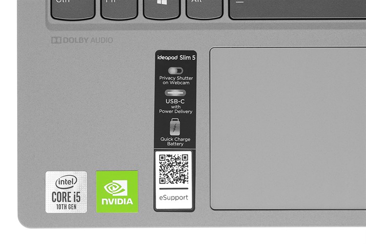 Laptop Lenovo IdeaPad Slim 5 15IIL05 i5/1035G1/8GB/512GB/2GB MX330/Win10 (81YK004UVN) Màu Xám
