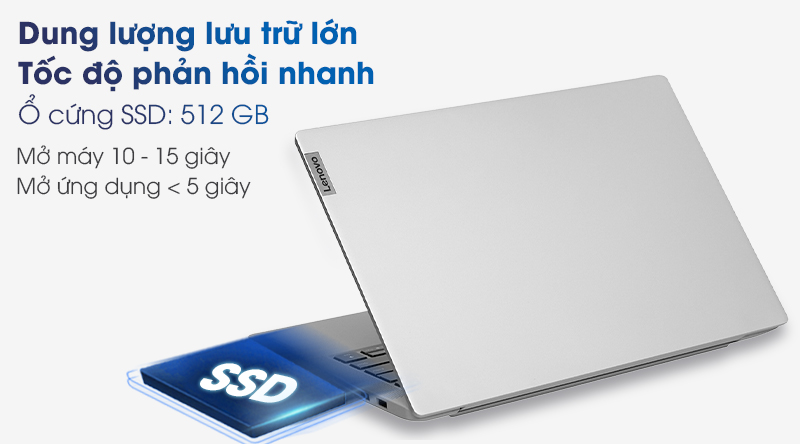 Laptop Lenovo IdeaPad Slim 5 14IIL05 i5 1035G1/8GB/512GB/Win10 (81YH0050VN)
