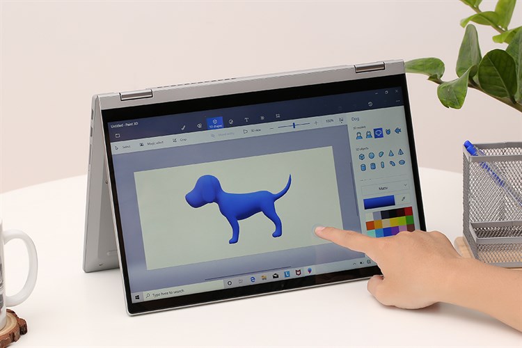 Laptop Lenovo IdeaPad Flex 5 14IIL05 i3 1005G1/8GB/512GB/Win10 (81X1001TVN) Màu Xám