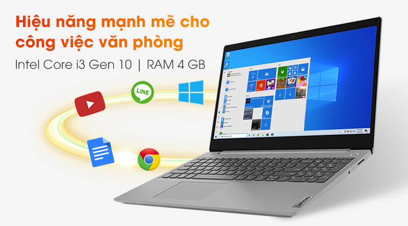 Laptop Lenovo IdeaPad 3 15IIL05 cấu hình vừa đủ dùng