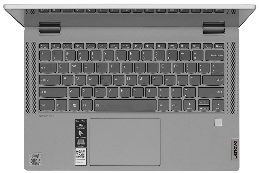Laptop Lenovo IdeaPad Flex 5 14IIL i5 1035G1/8GB/512GB/Touch/Win10 (81X1001UVN) Màu Xám