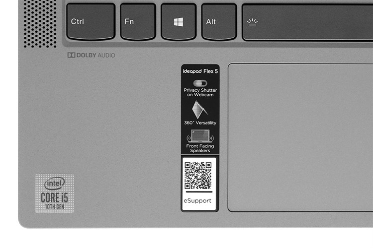 Laptop Lenovo IdeaPad Flex 5 14IIL i5 1035G1/8GB/512GB/Touch/Win10 (81X1001UVN) Màu Xám