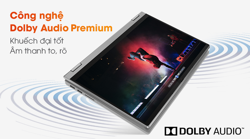 Lenovo IdeaPad Flex 5 14IIL | Sống động với công nghệ Dolby Audio