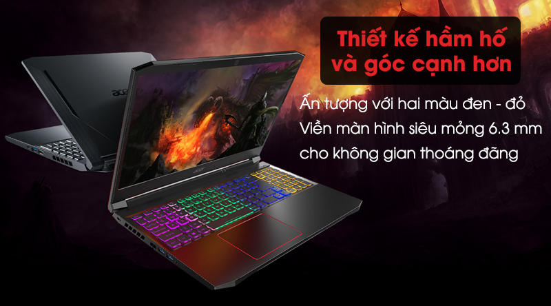 Laptop Acer Nitro 5 AN515 55 58A7 i5 10300H 8GB/512GB/4GB GTX1650/Win10 (NH.Q7RSV.002)