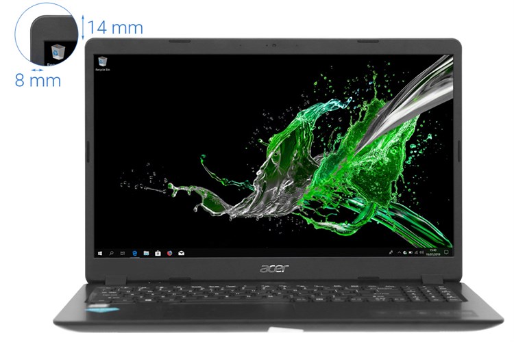 Laptop Acer Aspire A315 56 308N i3 1005G1/4GB/256GB/Win10 (NX.HS5SV.00C) Màu Đen