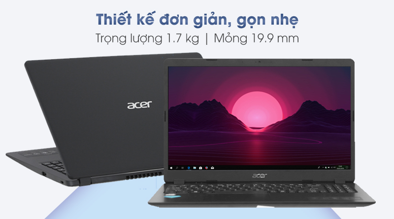 Laptop Acer Aspire A315 56 34AY i3 1005G1/4GB/512GB/Win10 (NX.HS5SV.007)