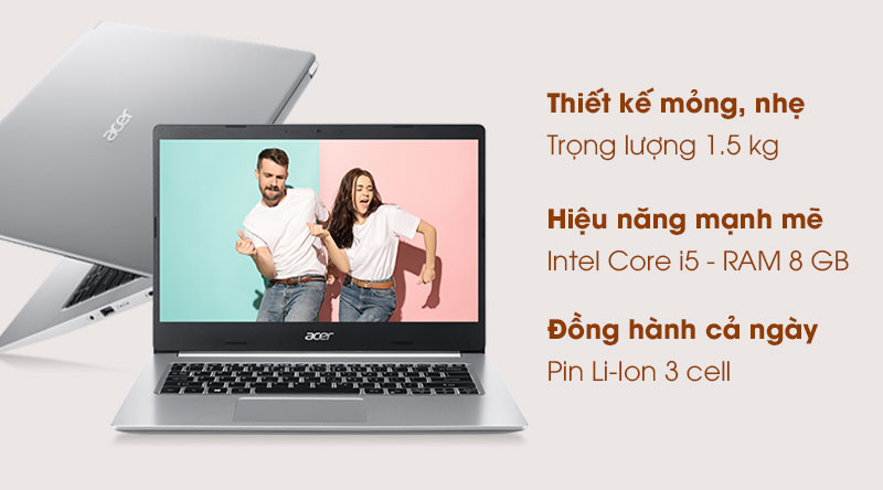 Laptop Acer Aspire A514 53 5921 i5 1035G1/8GB/512GB/Win10 (NX.HUPSV.001)