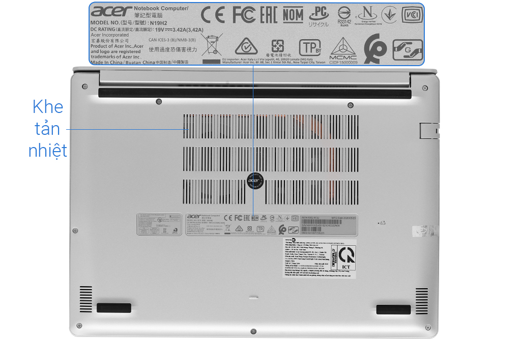 Laptop Acer Aspire A514 53G 513J i5 1035G1/8GB/512GB/2GB MX350/Win10 (NX.HYWSV.001) - 11