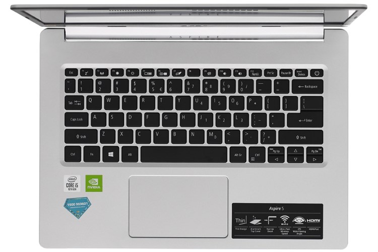 Laptop Acer Aspire A514 53G 513J i5 1035G1/8GB/512GB/2GB MX350/Win10 (NX.HYWSV.001) Màu Bạc