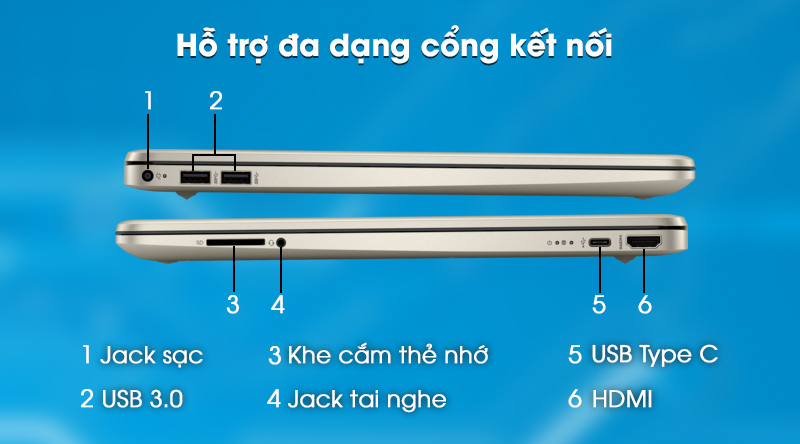 Laptop HP 15s fq0004TU N5000/4GB/512GB/Win10 (1A0D5PA)