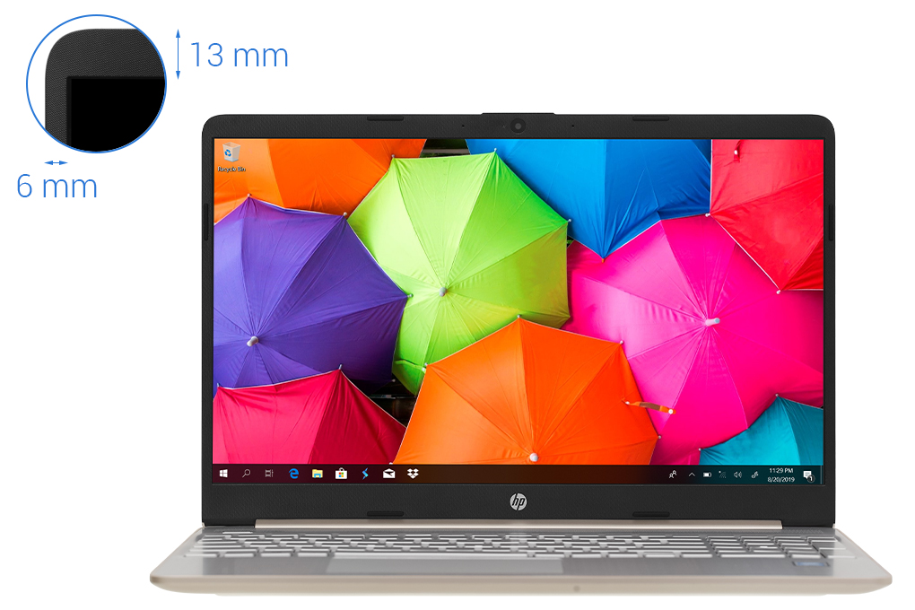 Laptop HP 15s fq0004TU N5000/4GB/512GB/Win10 (1A0D5PA) Màu Vàng
