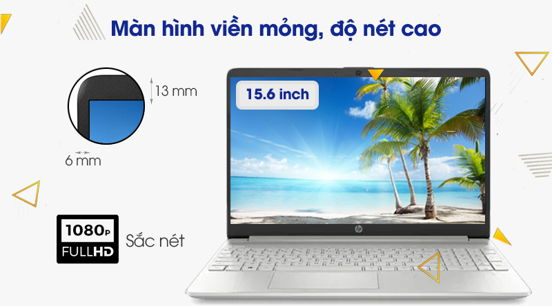 Laptop HP 15s fq1111TU i3 1005G1/4GB/256GB/Win10 (193R0PA)