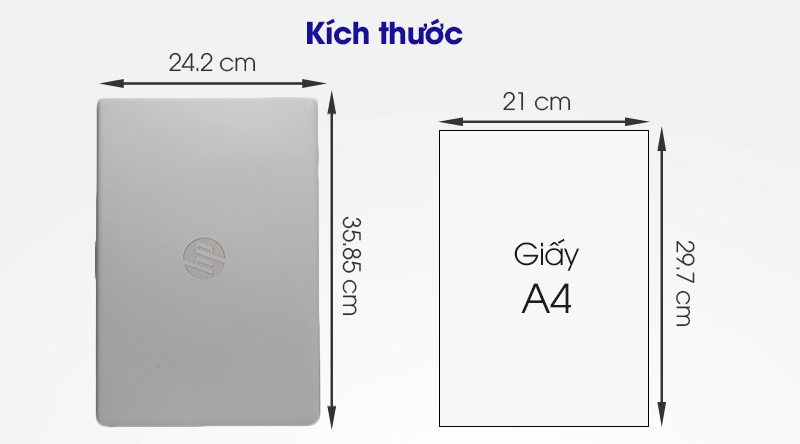 Laptop HP 15s fq1111TU i3 1005G1/4GB/256GB/Win10 (193R0PA)