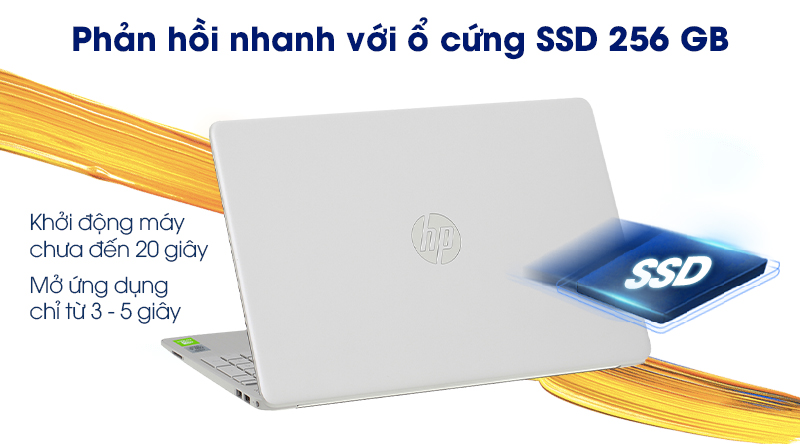 Laptop HP 15s du2050TX i3 1005G1/4GB/256GB/2GB MX130/Win10 (1M8W2PA)