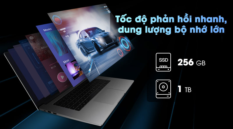 Laptop Huawei MateBook D 15 R5 3500U 8GB/256GB+1TB/Win10 (Boh-WAQ9R)