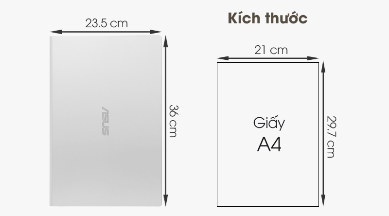 Laptop Asus VivoBook X509MA N4020/4GB/256GB/Win10 (BR271T)