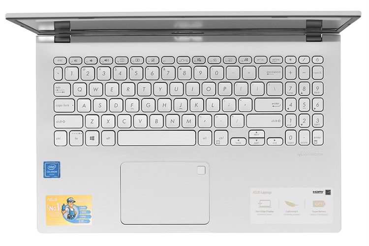 Laptop Asus VivoBook X509MA N4020/4GB/256GB/Win10 (BR271T) Màu Bạc