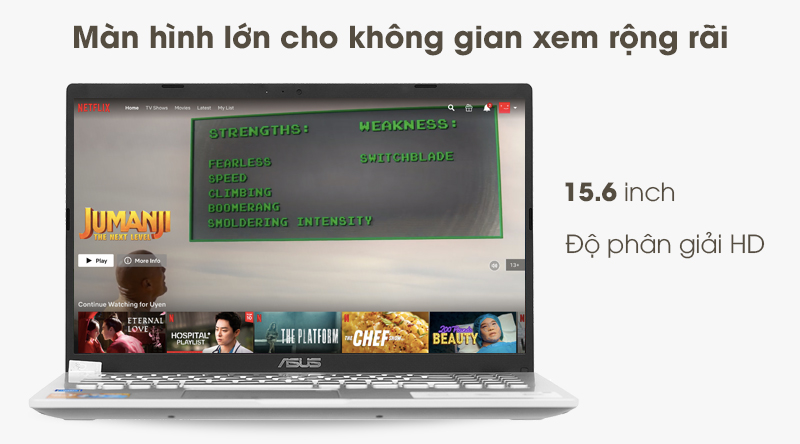 Laptop Asus VivoBook X509MA (BR271T) | Màn hình viền mỏng, hiển thị rõ ràng
