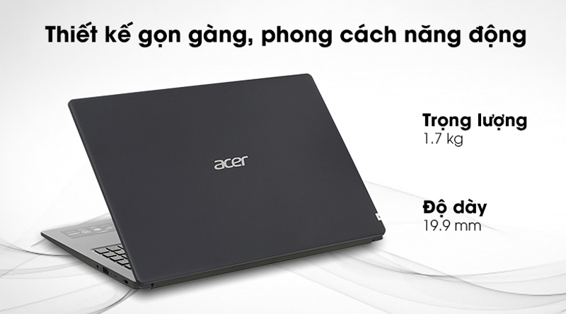Acer Aspire 3 A315 - Thiết kế