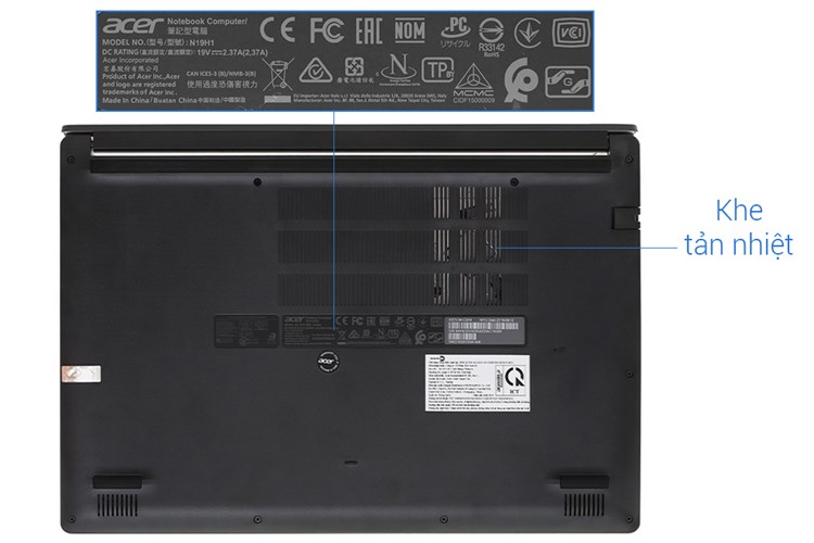 Laptop Acer Aspire 3 A315 34 P26U N5030/4GB/256GB/Win10 (NX.HE3SV.00H) Màu Đen