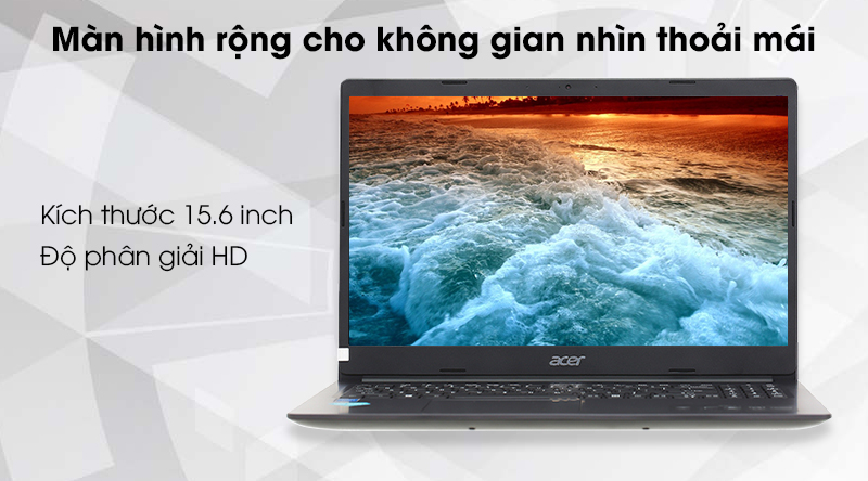 Acer Aspire 3 A315 34 P26U N5030/4GB/256GB/Win10 (NX.HE3SV.00H) - Màn hình