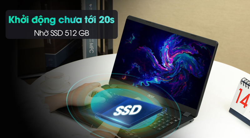 Laptop Acer Aspire 3 A315 56 58EB i5 1035G1/8GB/512GB/Win10 (NX.HS5SV.00B)