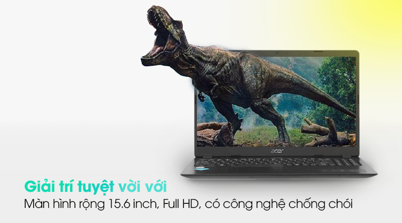 Acer Aspire 3 A315 56 58EB | Màn hình Full HD cho hiển thị sắc nét 