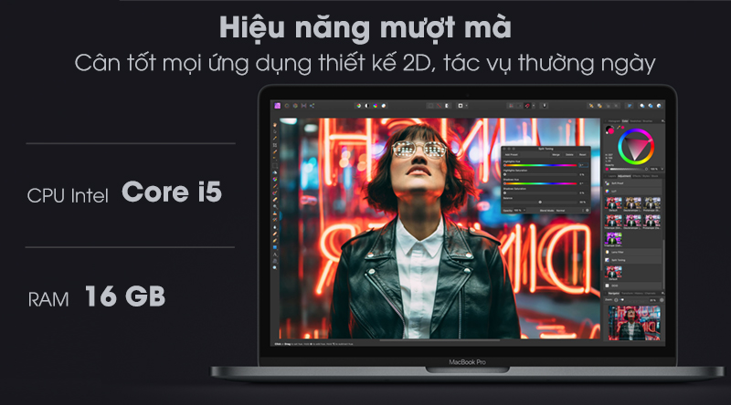 Laptop MacBook Pro 13 inch 2020 i5 16GB/512GB/Intel Iris Plus Graphics