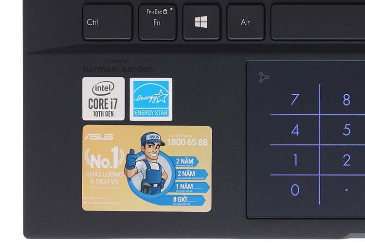 Laptop Asus ExpertBook B9450F i7 10510U/16GB/1TB SSD/Túi/Win10 Pro (BM0616R) Màu Đen