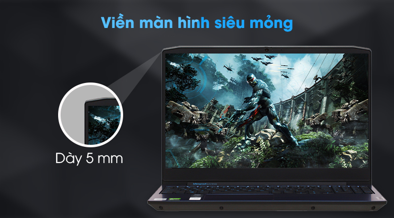 Laptop Lenovo IdeaPad Gaming 3 15IMH05 i7 10750H/8GB/512GB/4GB GTX1650/Win10 (81Y40068VN)