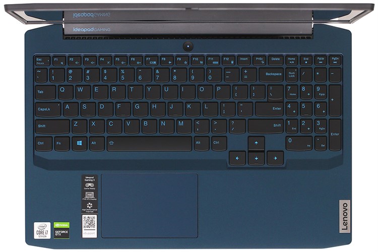 Laptop Lenovo IdeaPad Gaming 3 15IMH05 i7 10750H/8GB/512GB/4GB GTX1650/Win10 (81Y40068VN) Màu Xanh Dương