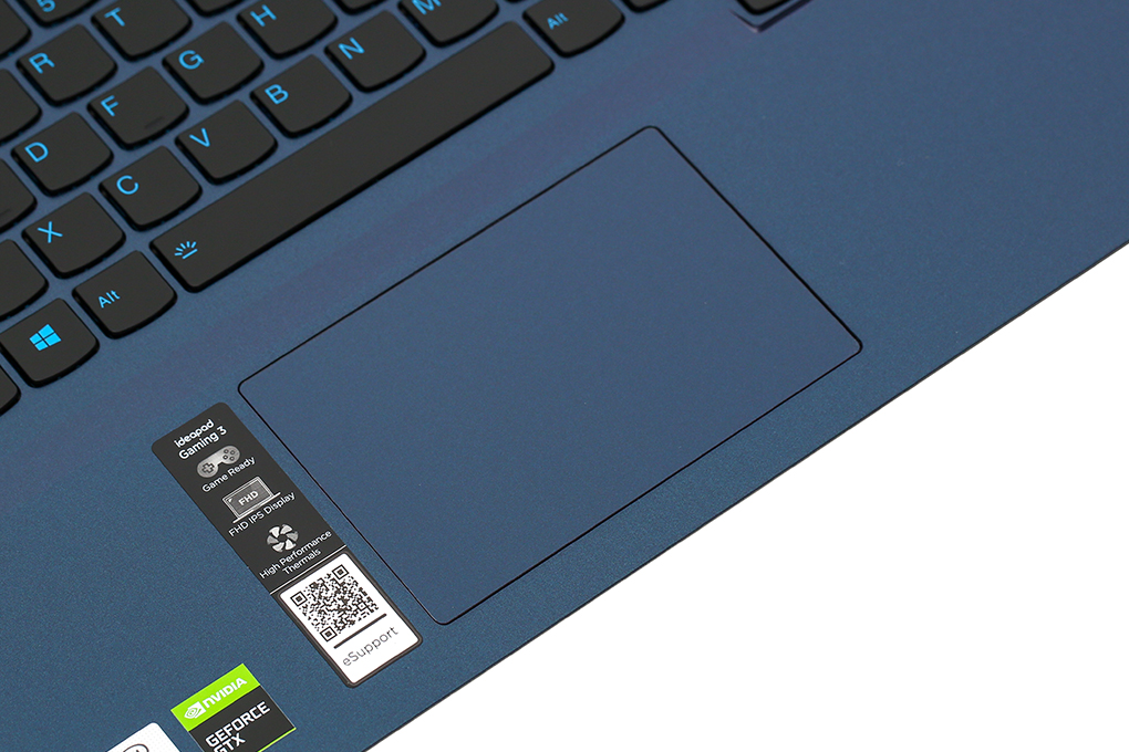 Laptop Lenovo IdeaPad Gaming 3 15IMH05 i7 10750H/8GB/512GB/4GB GTX1650/Win10 (81Y40068VN) Màu Xanh Dương