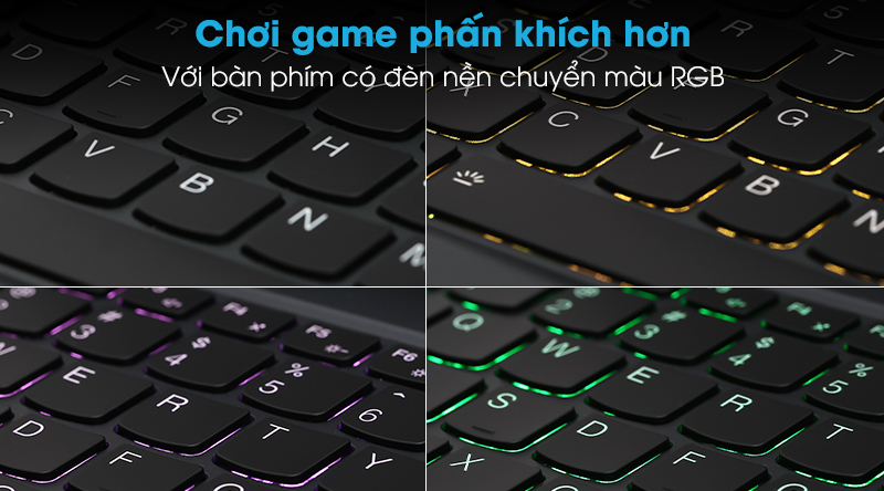 Laptop Lenovo Legion 5 Gaming 15IMH05 i7 10750H/8GB/256GB+1TB/120Hz/4GB GTX1650/Win10 (82AU0051VN)