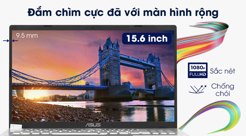 Asus VivoBook X509JA i3 | Màn hình 15.6 inch 