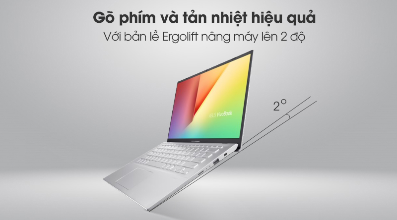 Laptop Asus VivoBook A412FA i3 10110U/4GB/512GB/Win10 (EK1175T)