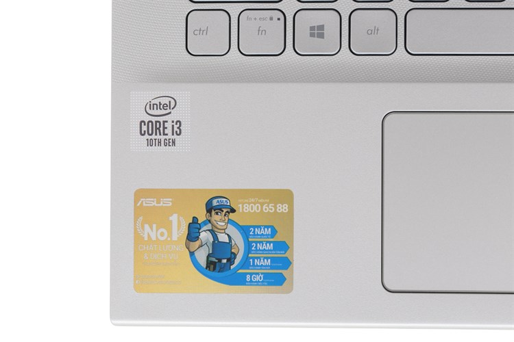 Laptop Asus VivoBook A412FA i3 10110U/4GB/512GB/Win10 (EK1175T) Màu Bạc