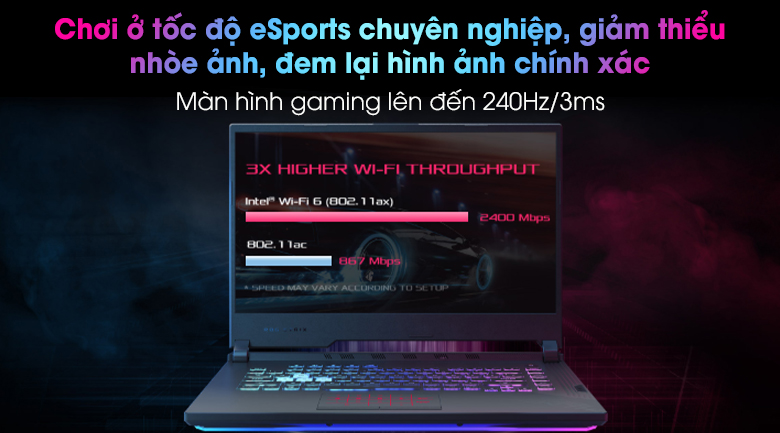 Laptop Asus Gaming Rog Strix G512 i7 (IAL001T) - Màn hình